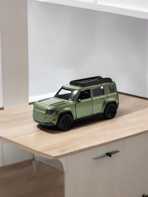 Defender Diecast Car - 1:36 Scale Model - Green | Premium Collectible - TV6894