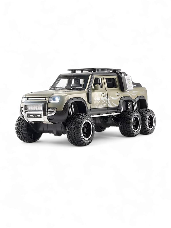 Defender Rover Metal Diecast Car Scale 1:24 - Green (S) - Toyloft
