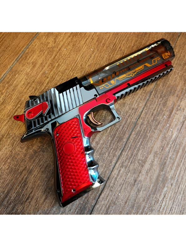 Desert Eagle Electronic Light & Sound Toy Gun with Simulated Smoke Spray Effect MD315