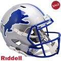 Detroit Lions Helmet Riddell Replica Full Size Speed Style 1983-2002 T/B Special Order