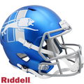 Detroit Lions Helmet Riddell Replica Full Size Speed Style On-Field Alternate 2023-0