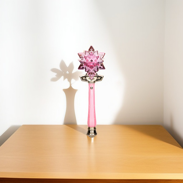 Diamond Magic Wand – Spray Outlet with LED Light & Music | Luxury Water Spray Wand - Pink NX15703.