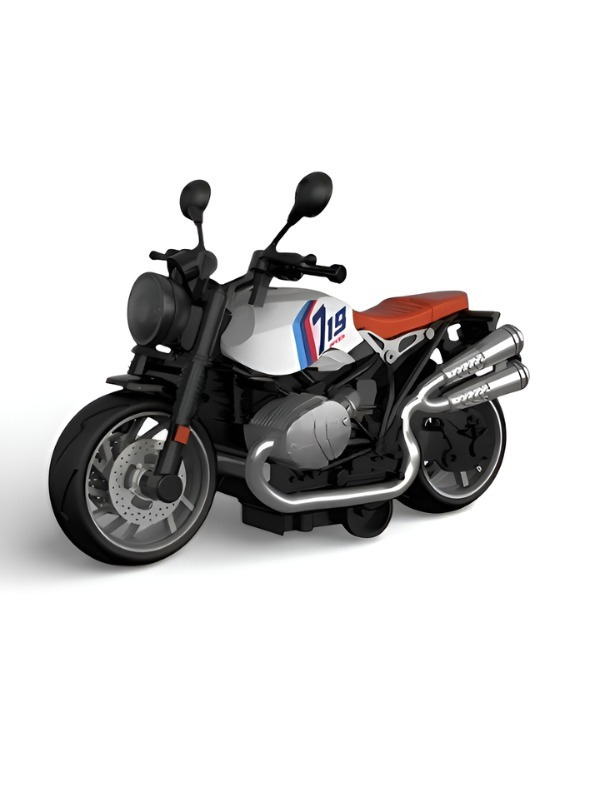 Diecast Motorcycle Model 1:14 Scale Bike LMI13719.