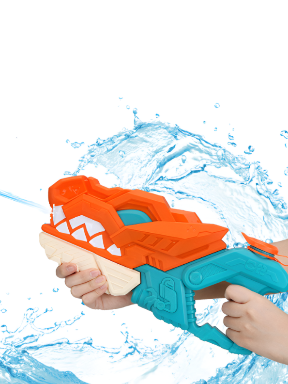 Dinosaur Water Gun for Kids – High-Capacity T-Rex Squirt Gun.
