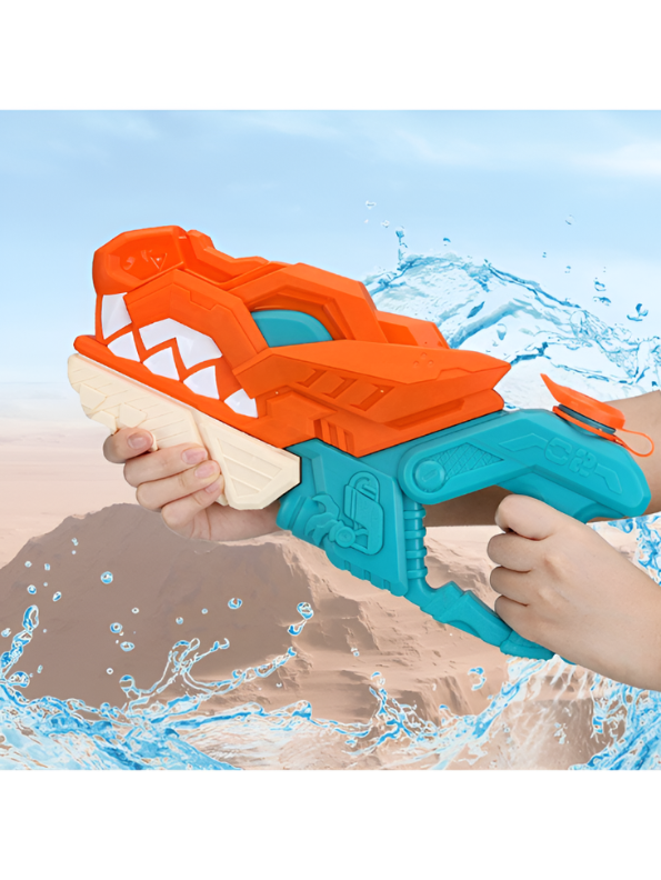 Dinosaur Water Gun for Kids – High-Capacity T-Rex Squirt Gun.