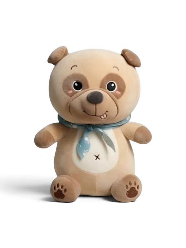 Dog Plush Toy – 10-Inch Soft Adorable Stuffed Animal Puppy with Blue Bandana for Kids & Toddlers ST14140