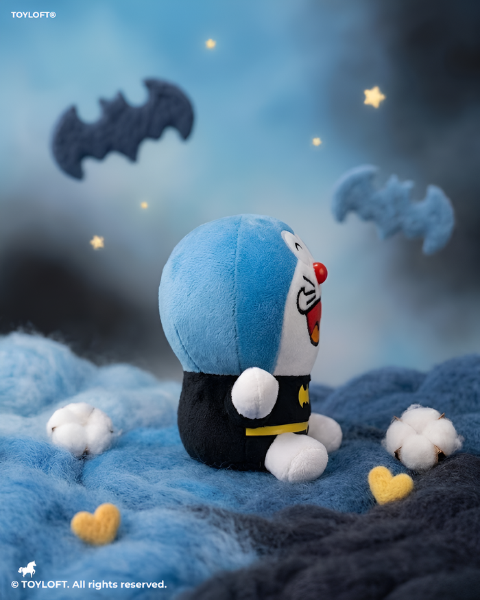 Doraemon Batman Plush Toy - 7 Inch Soft Stuffed Anime ST16773.