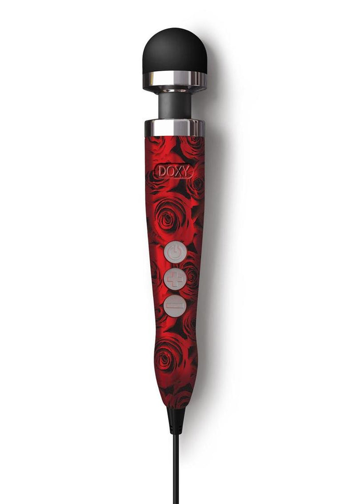 Doxy Die Cast 3 Wand Massager Pineapple Pattern Plug
