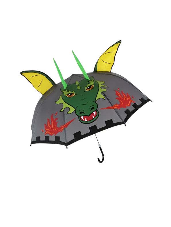 Dragonella - Dragon Kids Umbrella | Cute, Colorful & Windproof Umbrella for Boys & Girls NOV6221.