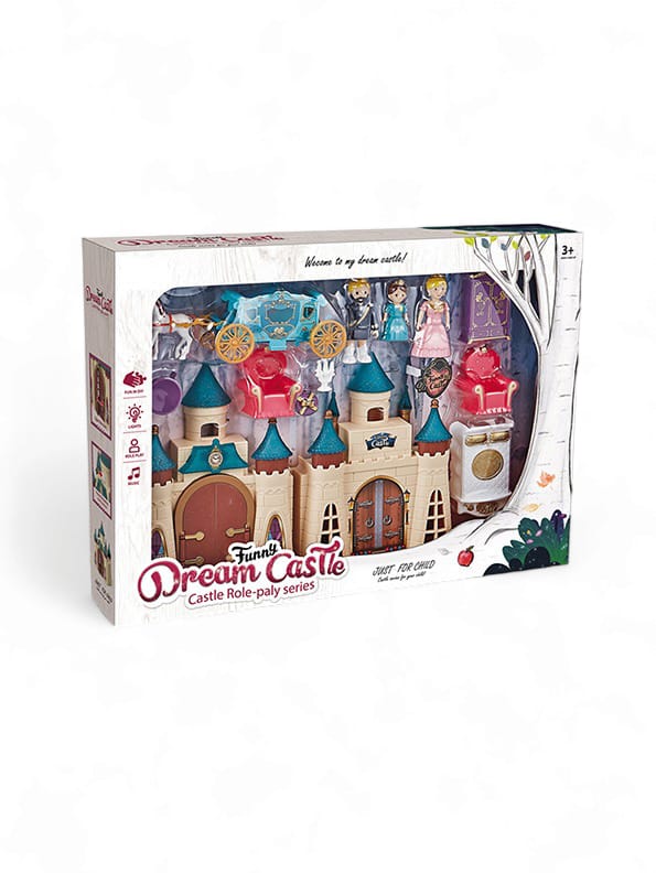 Dream Castle Role Play Toy House For Kids - Green (MS-M-53) - Toyloft