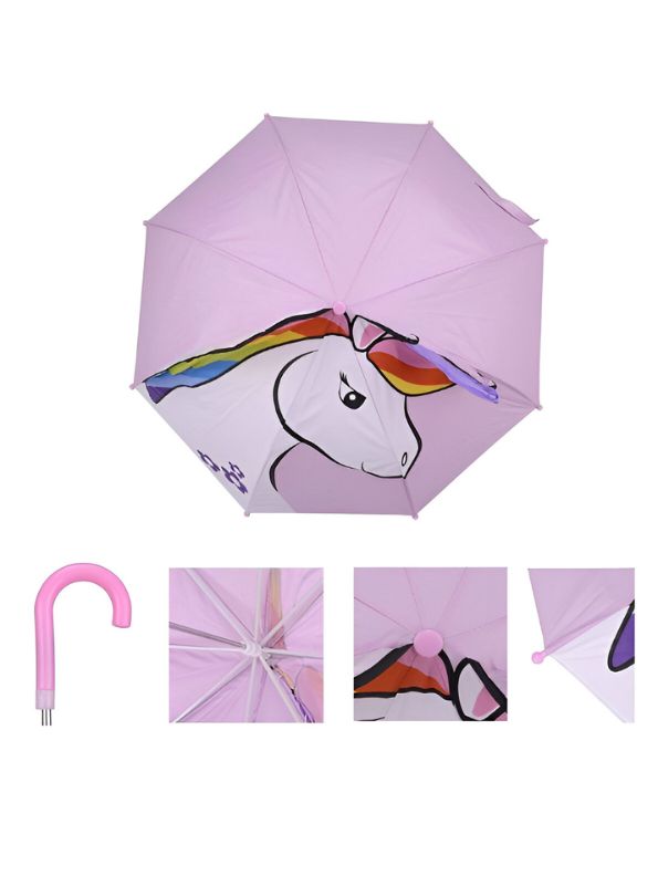 Dreamy Unicorn Kids Umbrella - Vibrant & Reliable Rain Protection for Children NOV6219.