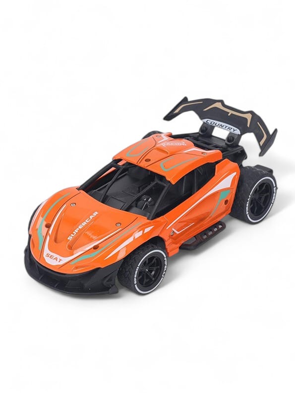 Drifting Remote Control RC Car - Orange - Toyloft