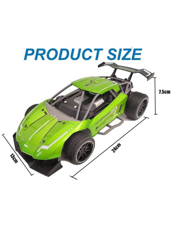 Drifting Remote Control RC Car (4) green - Toyloft