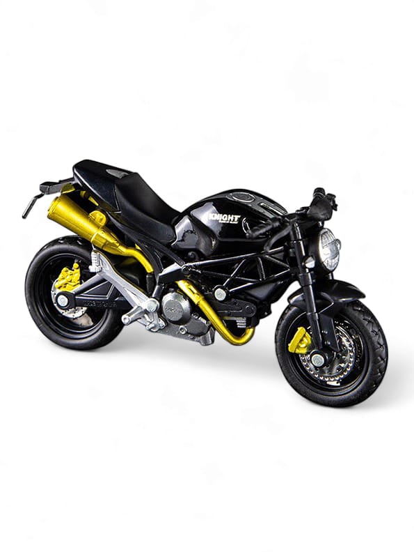 Ducati Motorcycle Mini Metal Model Diecast Bike - Black (T-M-17) - Toyloft