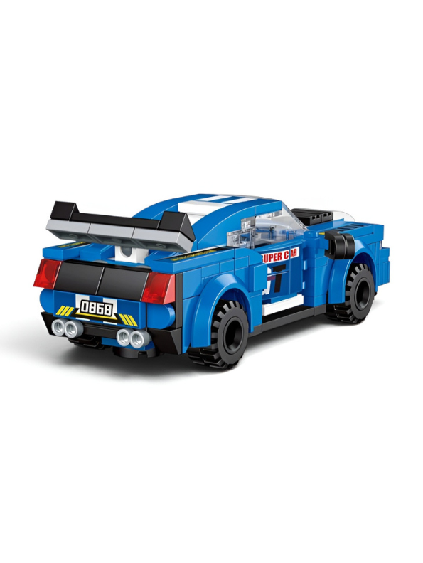 Dynamic 2-in-1 Robot Sports Car Building Block Set | Transforming STEM Construction MD339
