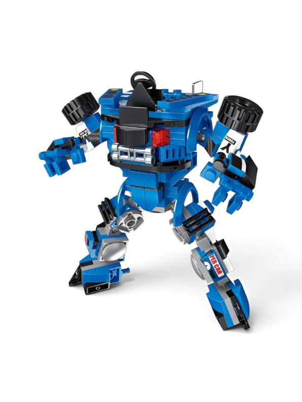 Dynamic 2-in-1 Robot Sports Car Building Block Set | Transforming STEM Construction MD339