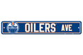 Edmonton Oilers Sign 4x24 Plastic Street Style CO-0