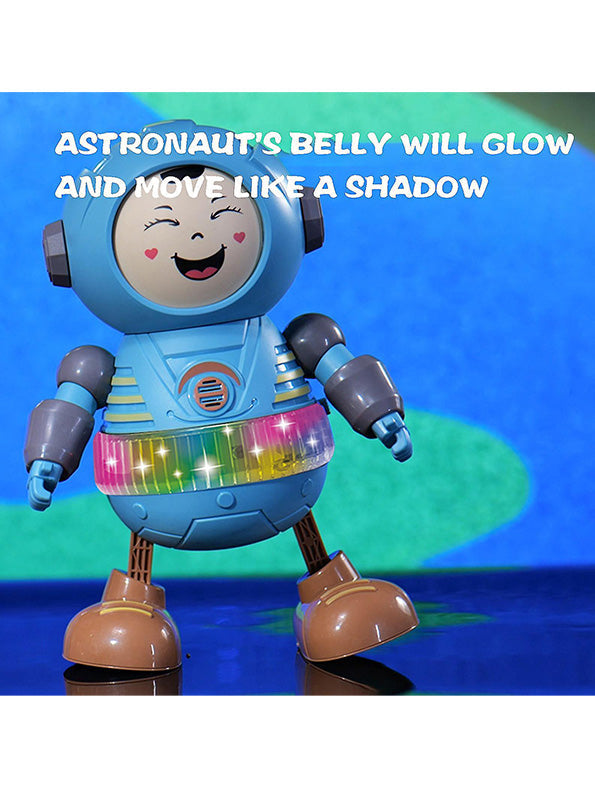 Electric Dancing Space Robot Musical Toy - Blue (MS-M-31) - Toyloft