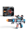 Electric Military Toy Machine Gun with Mist Spray, Combat Sounds & LED Lights MD643