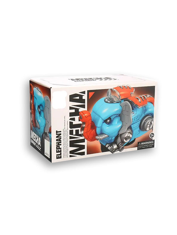 Elephant Musical Toy Light, Music, 360° Rotation - Green (L-1) - Toyloft