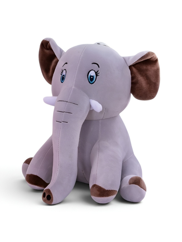Elephant Plush Toy – 10-Inch Cute Grey Soft Stuffed Animal for Babies & Toddlers ST11478