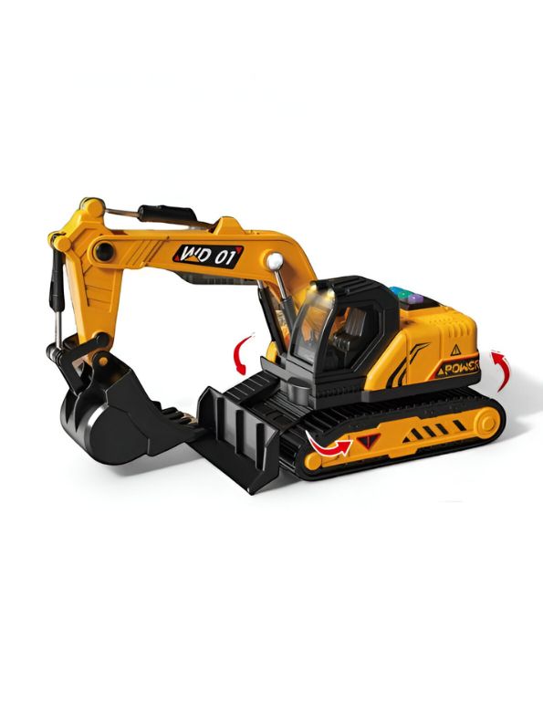 Engineering Excavator 3-in-1 – Ultimate Construction Toy with Rotating Feature for Kids NX15011.