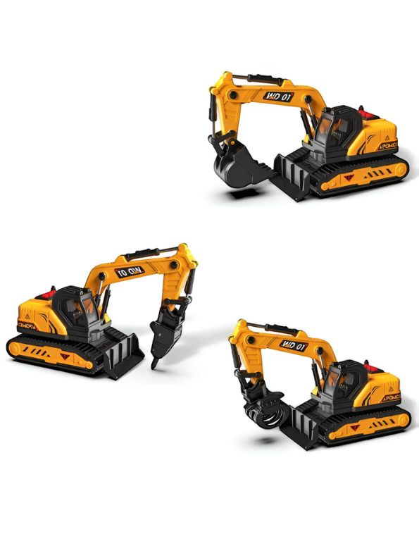 Engineering Excavator 3-in-1 – Ultimate Construction Toy with Rotating Feature for Kids NX15011.