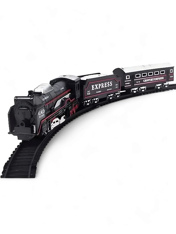 Express Train With Tracks With Light (MS-M-50) - Toyloft