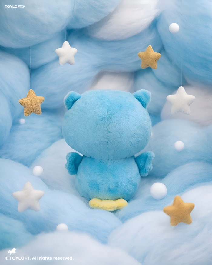 Extra Large 70-Inch Soft Plush Blue Owl Toy High-Quality Huggable Stuffed Animal for Kids and Collectors ST16793