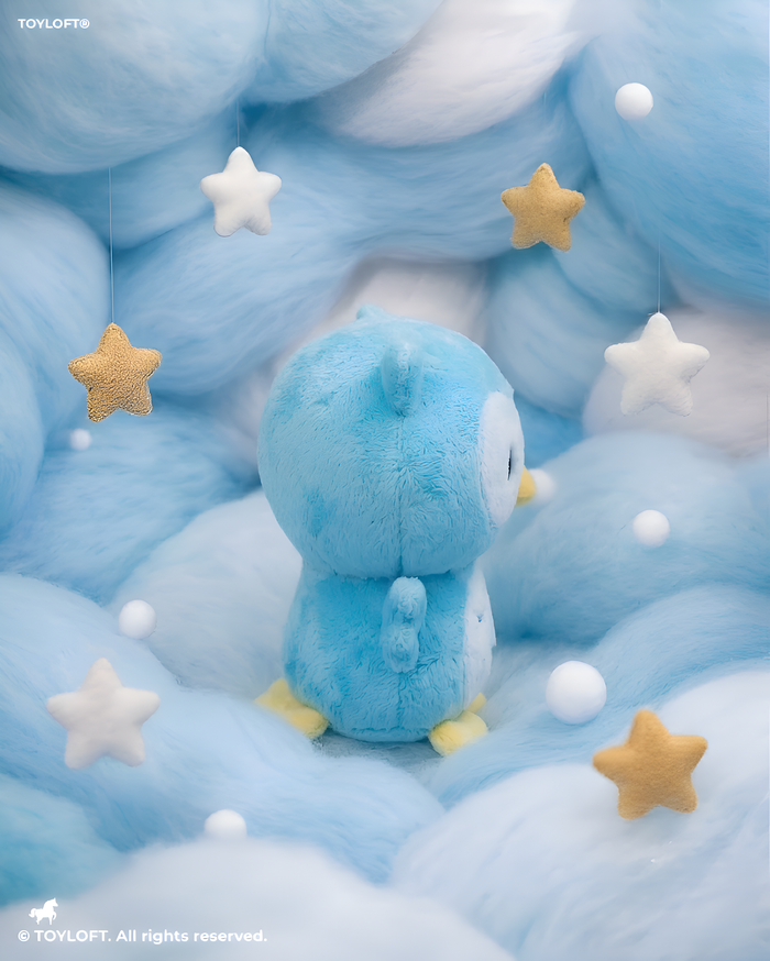 Extra Large 70-Inch Soft Plush Blue Owl Toy High-Quality Huggable Stuffed Animal for Kids and Collectors ST16793