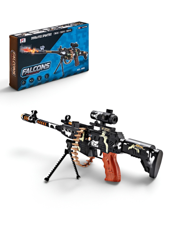 Falcons Army Style Toy Machine Gun TV6534.