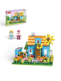 Flower Field Bungalow Building Blocks Set TV5097.