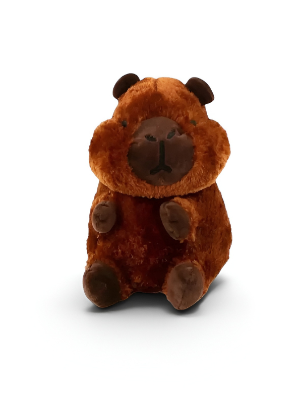 Fluffy Capybara Plush Toy 8 Inch ST14872.