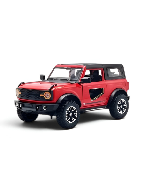 Ford Bronco Diecast Model Car – 1:24 Detailed Metal Collectible with Opening Doors TV7289