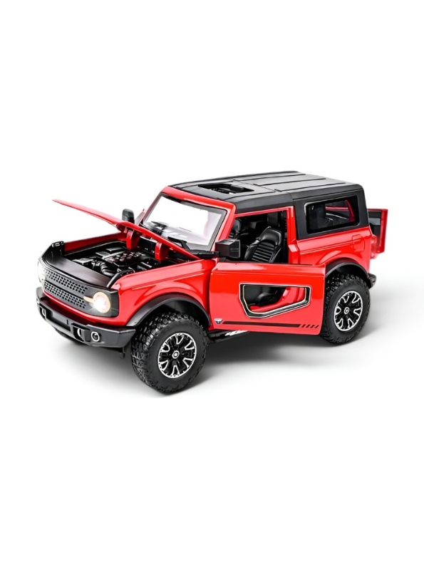 Ford Bronco Diecast Model Car – 1:24 Detailed Metal Collectible with Opening Doors TV7289