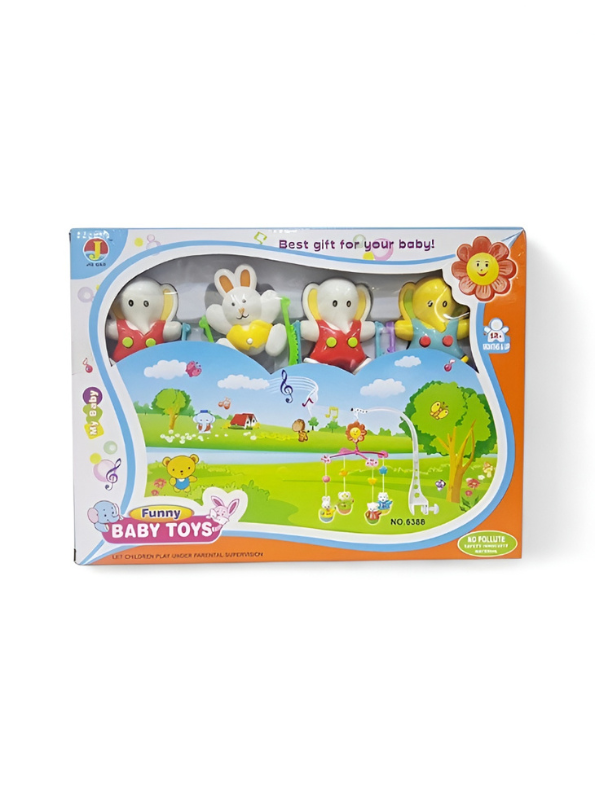 Funny Baby Toys Animal Crib Mobile Set TV5732.