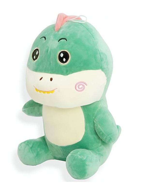 GREEN - DinoHug Plush Toy – 10-inch Ultra-Soft Dinosaur Stuffed Animal | Cute & Cuddly Gift for Kids - ST14149