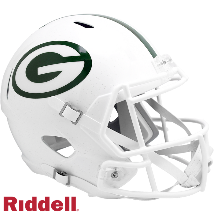 Green Bay Packers Helmet Riddell Replica Full Size Speed Style On-Field Alternate 2024 - Special Order-0