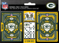 Green Bay Packers Playing Cards and Dice Set-0