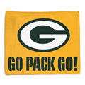 Green Bay Packers Towel 15x18 Rally Style Full Color-0