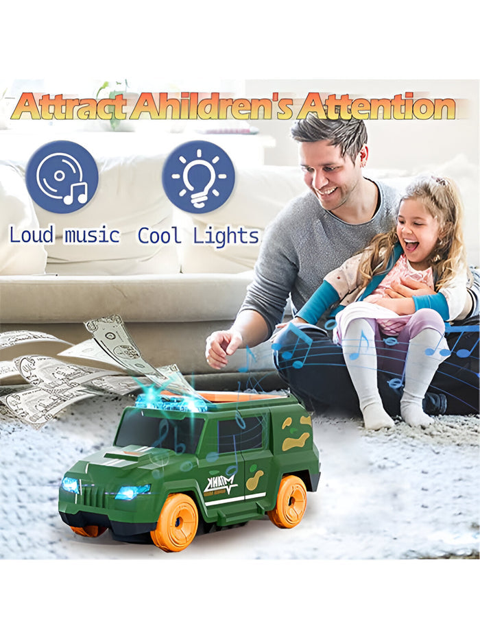 Green Super Cash Spew Car Toy for Kids - Fun & Interactive | MS-O-24 - Toyloft