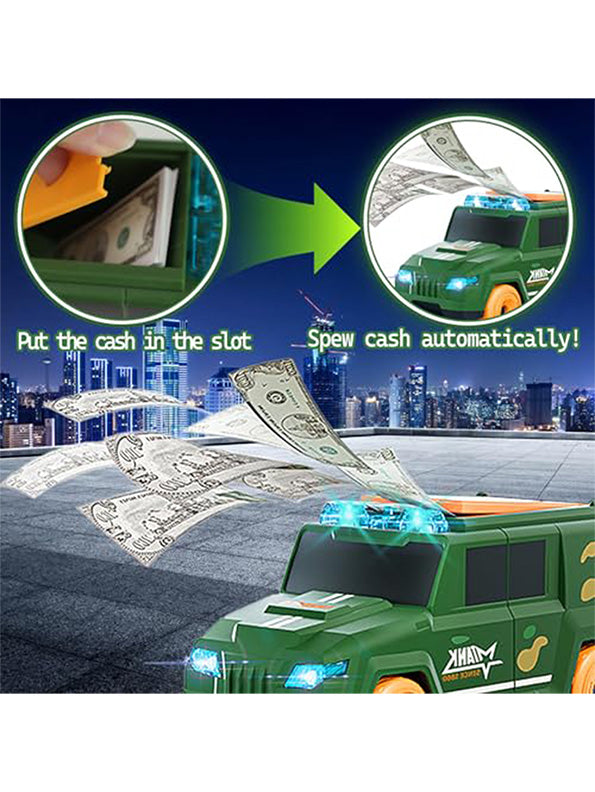 Green Super Cash Spew Car Toy for Kids - Fun & Interactive | MS-O-24 - Toyloft