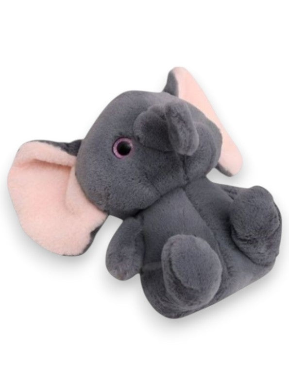 GREY - TinyTusk - 10Inch Elephant Plush Toy | Soft Stuffed Animal Doll Big Ears & Long Nose for Kids -MS14451