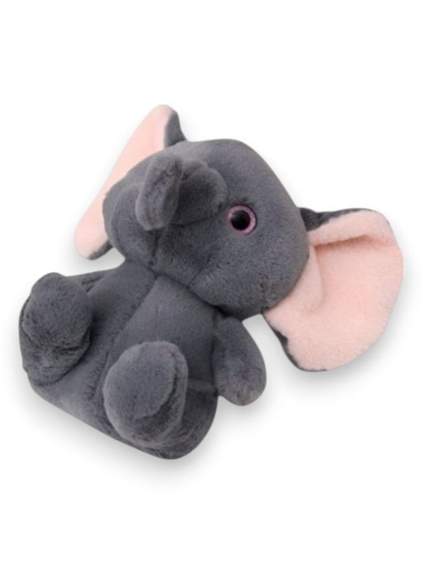 GREY - TinyTusk - 10Inch Elephant Plush Toy | Soft Stuffed Animal Doll Big Ears & Long Nose for Kids -MS14451