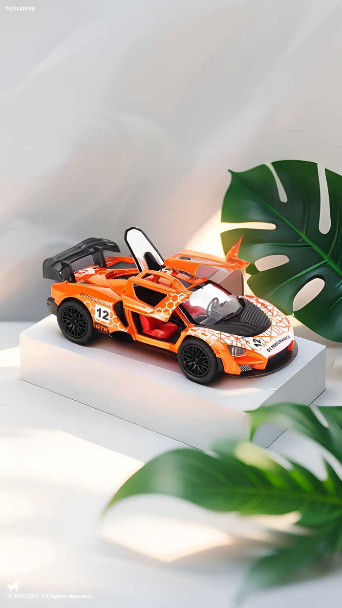 GT Sports Model Diecast Cars Pack Of 4 (J-P) - Free Car Inside.