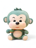 Happy Green Monkey Plush Toy | Cuddly Stuffed Animal Soft Toy For Kids ST14144