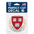 Harvard Crimson Decal 4x4 Perfect Cut Color-0