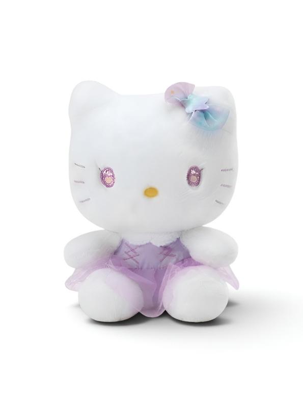 Hello Kitty Cute Plush Doll – Soft Lavender Dress Edition, 10-Inch Kids ST16779