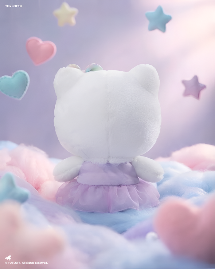 Hello Kitty Cute Plush Doll – Soft Lavender Dress Edition, 10-Inch Kids ST16779