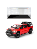 Hennessey Mammoth 1000 RAM TRX 1:32 Scale Diecast Model Truck Red with Acrylic Display Case MD520